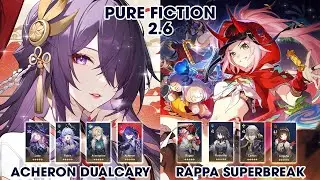 Pure Fiction 2.6 | Acheron Jade Dualcary & Lingsha Rappa Superbreak | Honkai StarRail