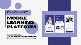EDU-CONNECT Mobile Learning Platform App | Flutter Project | Full App Coding