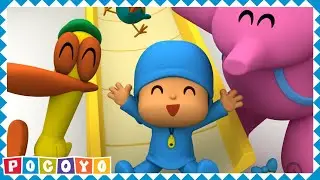 POCOYO ITALIANO 🎢 Lo scivolo, che paura! 🎢 VIDEO e CARTONI ANIMATI per bambini
