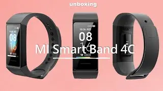 小米手環 MI Smart Band 4C unboxing