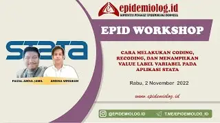 Cara Mudah Melakukan Coding, Recoding, & Menampilkan Value Label dengan SATTA | #EpidWorkshop