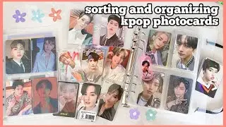организация фотокарт stray kids, monsta x | sorting and organizing kpop photocards