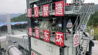 GLB Type Asphalt Mixing Plant of Bottom-mounted HMA Storage Compartment