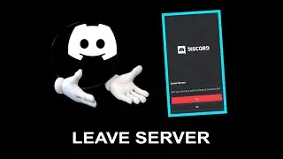 How To Leave Discord Server On iPhone or Android Mobile App In Year 2024