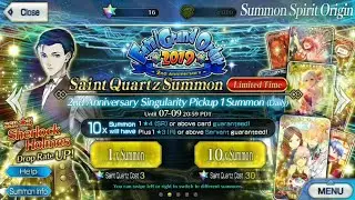 [FGO]Gacha Master Pemula"banner sherlock holmes"