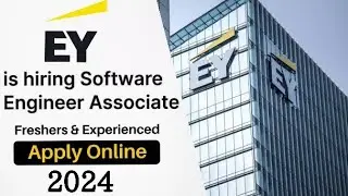 EY Hiring Associate Software Engineer 2024 || Step by Step process || Fresher jobs