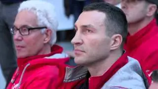 Klitschko Fury Public Workout