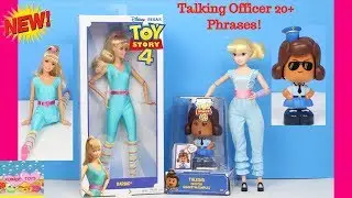 NEW Toy Story 4 Barbie + Talking Officer Giggle McDimples with 20+ Phrases