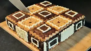 Chocolate cake in 5 minutes! No baking, no flour and gelatin! Everyone is looking for this recipe!