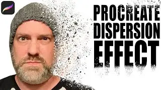 Dispersion Effect: Procreate Tutorial w/ FREE BRUSH!