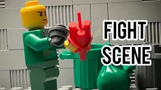 A Very intense Lego Fight Scene