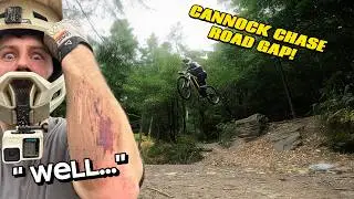I Sent Cannock Chase’s Biggest Road Gap! Stile Cop Downhill MTB
