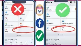How To Fix Events Tab Missing From Facebook (2024)|| Enable Events Option Facebook,