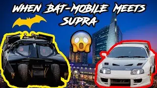When Batmobile meets Supra | Karachi Boyz | Karachi streets