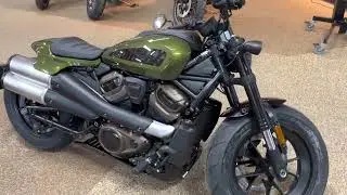 Hard To Find Color!  2022 Sportster S in Mineral Green - Available Now @ Northwoods Harley-Davidson