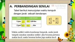 PERBANDINGAN SENILAI KELAS 7