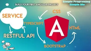 How to Create Services in Angular & Calling RESTful API | Building Your Website from Scratch P2