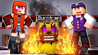 Aftons DESTROY Burntrap! Minecraft FNAF Roleplay