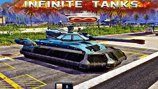 INFINITE TANKS онлайн игра как world of tank танковые бои новая игра крутые танки много режимом