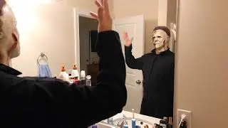 Michael Myers delivers pizza to who? #michaelmyers #pizza #nightlife