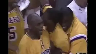 Kobe Bryant at 19 Year Old Dunks on Ben Wallace in Preseason (1997)
