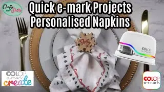 Print Seasonal Napkins with COLOP e-mark