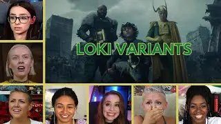 Reactors Reaction to LOKI VARIANTS in the Loki 1x4 POST-CREDIT SCENE | The Nexus Event