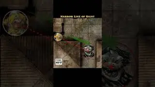 Attacking With Narrow Line of Sight in Pathfinder 2e 