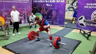 Кореньков Василий. Становая тяга 250,0 кг