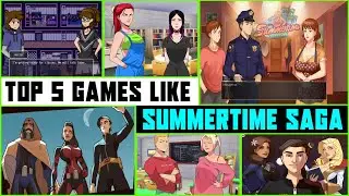 Top 5 Game's Like Summertime saga EzrCaGaminG | 2D Visual Novels | Part - 5
