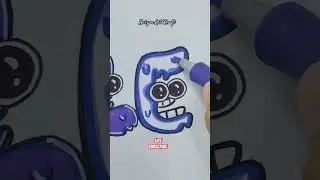 Draw Alphabet Lore PURPLE (E) #shorts #alphabetlore #purplerainbowfriends