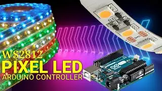 How to make a WS2812 Pixel LED controller with Arduino UNO || 