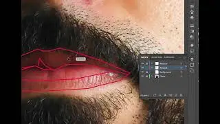 LowPoly Portrait - Mouth