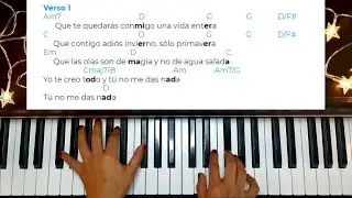 Mientes tan bien, SIN BANDERA | COVER | MARCELA 🎵🎹