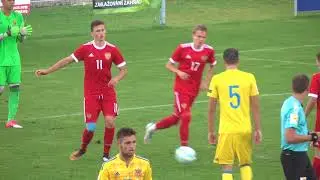 Обзор игры. Россия - Украина - U18