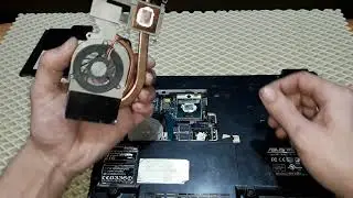 How to disassemble and clean an ASUS W7J laptop👍👍👍
