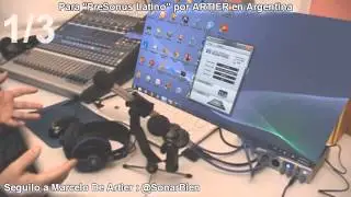 1/3 - STUDIOLIVE ENCADENADA AL KIT FS STUDIO MOBILE DE PRESONUS