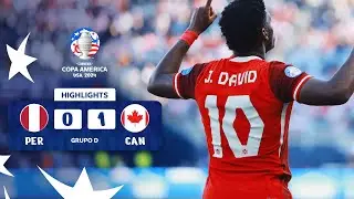 PERÚ 0-1 CANADÁ | HIGHLIGHTS | CONMEBOL COPA AMÉRICA USA 2024™
