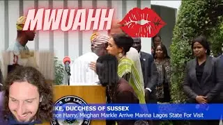 Meghan Weird In Nigeria And Colombia #meghanmarkle