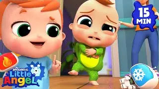 Hot and Cold! Fun Learning Game | Little Angel Kids Color Songs & Nursery Rhymes ❄️🔥🎶