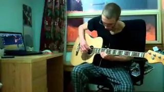 Miles Dean - Spiderwebs (Alain Johannes Inspired Acoustic Bass Riff)