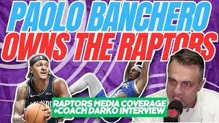 PAOLO BANCHERO OWNS THE RAPTORS - Toronto Raptors Media Coverage + Coach Dark Rajakovic Interviews