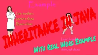 Inheritance In java(With real time example)