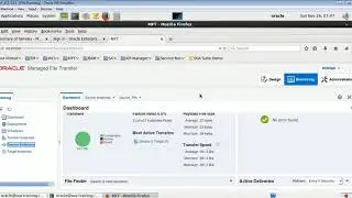 Configuring Source ,Transfers and Tagets from MFT Console