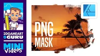 Affinity Designer Mini Tutorial - Use PNG images as a Mask for your Photos
