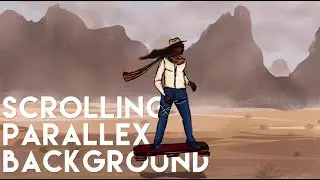 Learning Blender 2D || Making a 2D Scrolling Parallax Background