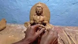how to make ram with clay | Mitti Se Shri Ram ka Murti banana sikhe