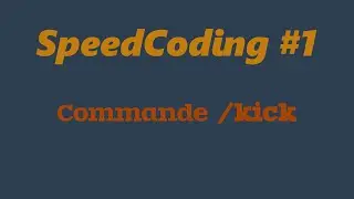 SpeedCoding #1 | Kick (Zoarium) | discord.js
