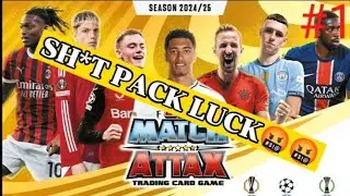 OPENING MATCH ATTAX 24/25 BONANZA PACK FOR FIRST TIME😁😁