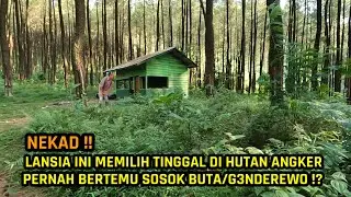 Nekad !! Lansia Ini Memilih Tinggal Di Hutan Angker !! Pernah Bertemu Sosok G3nderewo ?!.